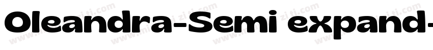 Oleandra-Semi expand字体转换